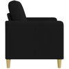 Sofa su saugojimo vieta Juoda 72 x 78 x 87 cm Poliesteris