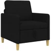Sofa su saugojimo vieta Juoda 72 x 78 x 87 cm Poliesteris