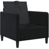 Sofa su saugojimo vieta Juoda 72 x 78 x 87 cm Poliesteris