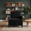 Sofa su saugojimo vieta Juoda 72 x 78 x 87 cm Poliesteris