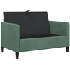 Sofa su saugojimo vieta Jūrinė žalia 122 x 78 x 87 cm