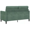 Sofa su saugojimo vieta Jūrinė žalia 152 x 78 x 87 cm