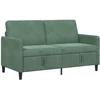 Sofa su saugojimo vieta Jūrinė žalia 152 x 78 x 87 cm