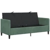 Sofa su saugojimo vieta Jūrinė žalia 172 x 78 x 87 cm