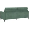 Sofa su saugojimo vieta Jūrinė žalia 192 x 78 x 87 cm