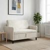 Sofa su saugojimo vieta Kreminė 122 x 78 x 87 cm Poliesteris