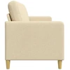Sofa su saugojimo vieta Kreminė 172 x 78 x 87 cm Poliesteris