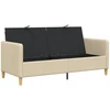 Sofa su saugojimo vieta Kreminė 172 x 78 x 87 cm Poliesteris
