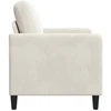 Sofa su saugojimo vieta Kreminė 72 x 78 x 87 cm Poliesteris