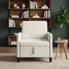 Sofa su saugojimo vieta Kreminė 72 x 78 x 87 cm Poliesteris