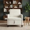 Sofa su saugojimo vieta Kreminė 72 x 78 x 87 cm Poliesteris