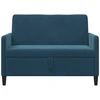 Sofa su saugojimo vieta Mėlyna 122 x 78 x 87 cm Poliesteris