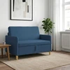 Sofa su saugojimo vieta Mėlyna 122 x 78 x 87 cm Poliesteris