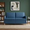 Sofa su saugojimo vieta Mėlyna 152 x 78 x 87 cm Poliesteris