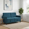 Sofa su saugojimo vieta Mėlyna 152 x 78 x 87 cm Poliesteris