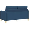 Sofa su saugojimo vieta Mėlyna 152 x 78 x 87 cm Poliesteris
