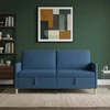 Sofa su saugojimo vieta Mėlyna 172 x 78 x 87 cm Poliesteris