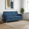 Sofa su saugojimo vieta Mėlyna 172 x 78 x 87 cm Poliesteris
