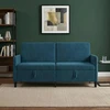 Sofa su saugojimo vieta Mėlyna 172 x 78 x 87 cm Poliesteris
