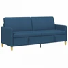 Sofa su saugojimo vieta Mėlyna 192 x 78 x 87 cm Poliesteris