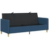 Sofa su saugojimo vieta Mėlyna 192 x 78 x 87 cm Poliesteris