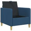 Sofa su saugojimo vieta Mėlyna 72 x 78 x 87 cm Poliesteris
