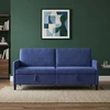 Sofa su saugojimo vieta Policijos mėlyna 192 x 78 x 87 cm