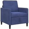 Sofa su saugojimo vieta Policijos mėlyna 72 x 78 x 87 cm