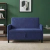 Sofa su saugojimo vieta Policijos mėlyna 122 x 78 x 87 cm