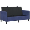 Sofa su saugojimo vieta Policijos mėlyna 152 x 78 x 87 cm
