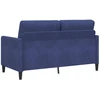 Sofa su saugojimo vieta Policijos mėlyna 152 x 78 x 87 cm