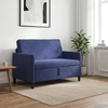 Sofa su saugojimo vieta Policijos mėlyna 122 x 78 x 87 cm