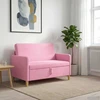 Sofa su saugojimo vieta Rožinė 122 x 78 x 87 cm Poliesteris