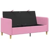 Sofa su saugojimo vieta Rožinė 152 x 78 x 87 cm Poliesteris