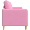 Sofa su saugojimo vieta Rožinė 152 x 78 x 87 cm Poliesteris