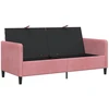 Sofa su saugojimo vieta Rožinė 172 x 78 x 87 cm Poliesteris
