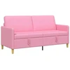 Sofa su saugojimo vieta Rožinė 172 x 78 x 87 cm Poliesteris