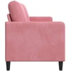 Sofa su saugojimo vieta Rožinė 172 x 78 x 87 cm Poliesteris