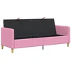 Sofa su saugojimo vieta Rožinė 192 x 78 x 87 cm Poliesteris