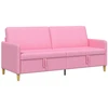 Sofa su saugojimo vieta Rožinė 192 x 78 x 87 cm Poliesteris