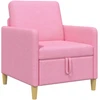 Sofa su saugojimo vieta Rožinė 72 x 78 x 87 cm Poliesteris