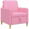 Sofa su saugojimo vieta Rožinė 72 x 78 x 87 cm Poliesteris
