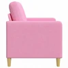 Sofa su saugojimo vieta Rožinė 72 x 78 x 87 cm Poliesteris