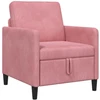 Sofa su saugojimo vieta Rožinė 72 x 78 x 87 cm Poliesteris