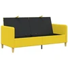 Sofa su saugojimo vieta Šviesi geltona 172 x 78 x 87 cm