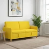 Sofa su saugojimo vieta Šviesi geltona 172 x 78 x 87 cm