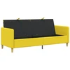Sofa su saugojimo vieta Šviesi geltona 192 x 78 x 87 cm
