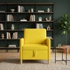 Sofa su saugojimo vieta Šviesi geltona 72 x 78 x 87 cm
