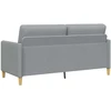 Sofa su saugojimo vieta Šviesiai pilka 172 x 78 x 87 cm