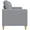 Sofa su saugojimo vieta Šviesiai pilka 172 x 78 x 87 cm